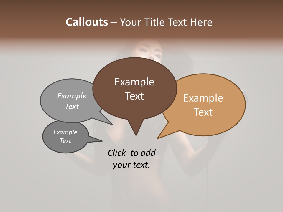 Electricity Hair Beauty PowerPoint Template