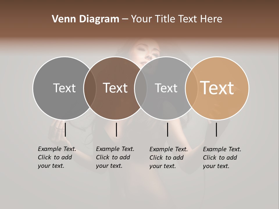 Electricity Hair Beauty PowerPoint Template