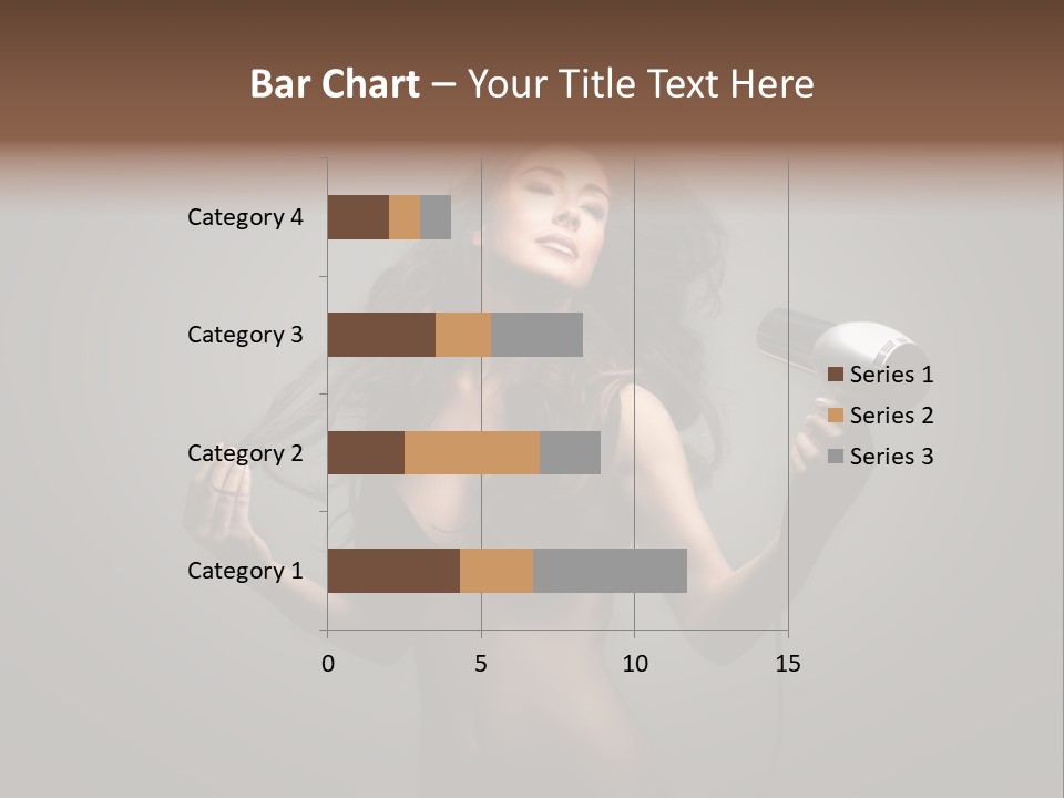 Electricity Hair Beauty PowerPoint Template