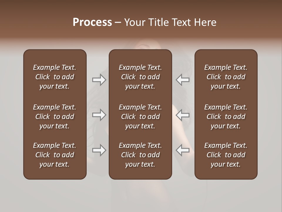 Electricity Hair Beauty PowerPoint Template