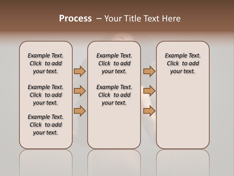 Electricity Hair Beauty PowerPoint Template