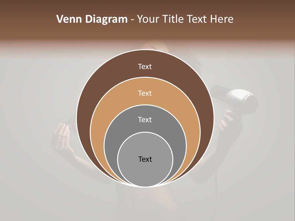 Electricity Hair Beauty PowerPoint Template