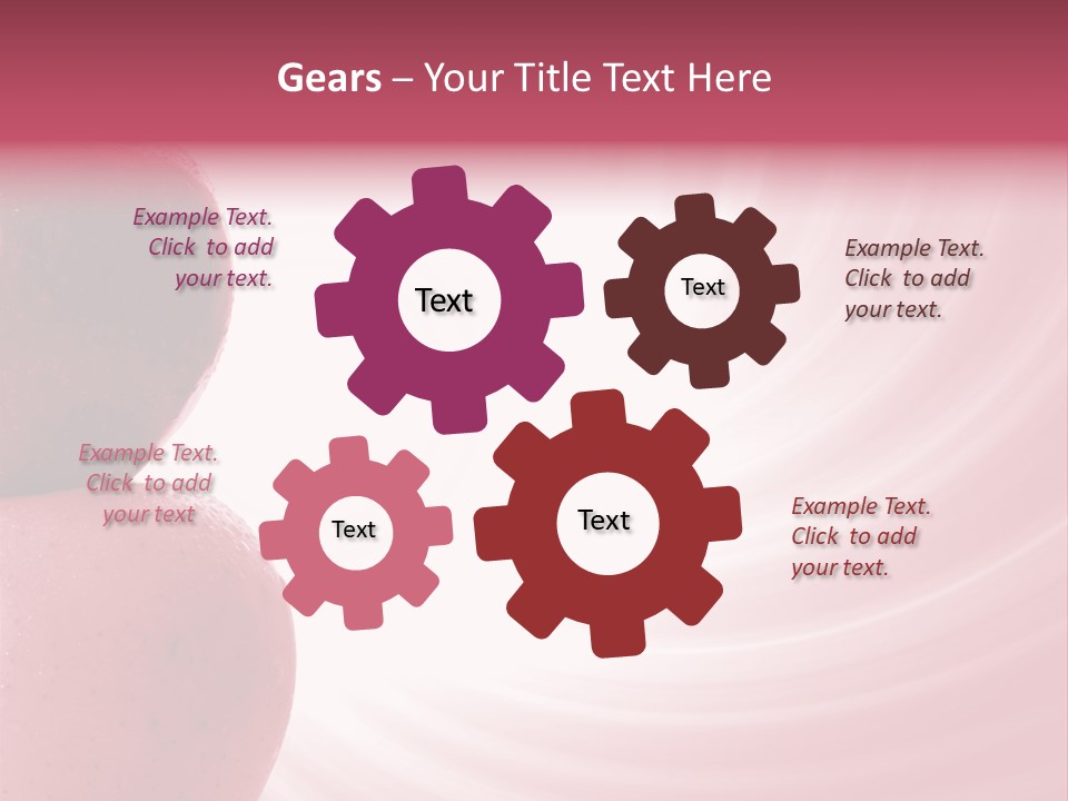 Ripened Background Freshness PowerPoint Template