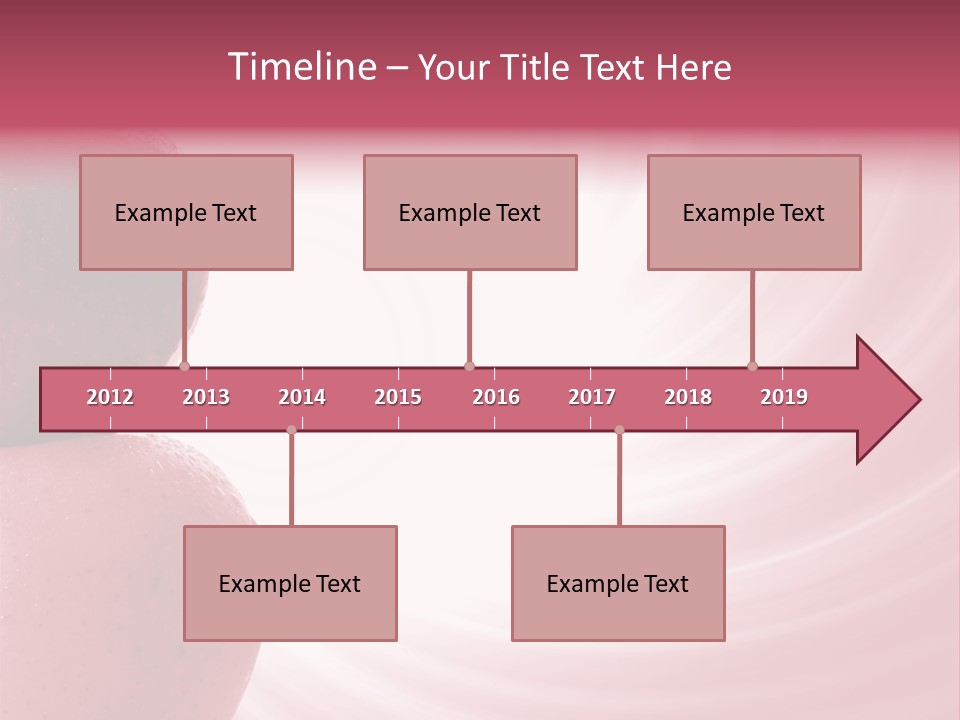 Ripened Background Freshness PowerPoint Template