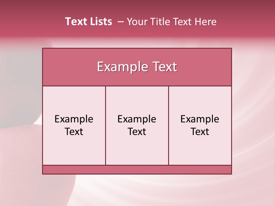 Ripened Background Freshness PowerPoint Template
