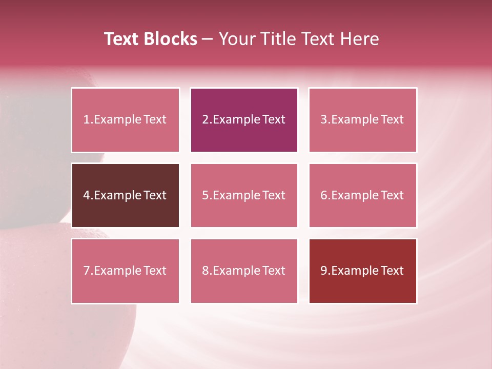 Ripened Background Freshness PowerPoint Template