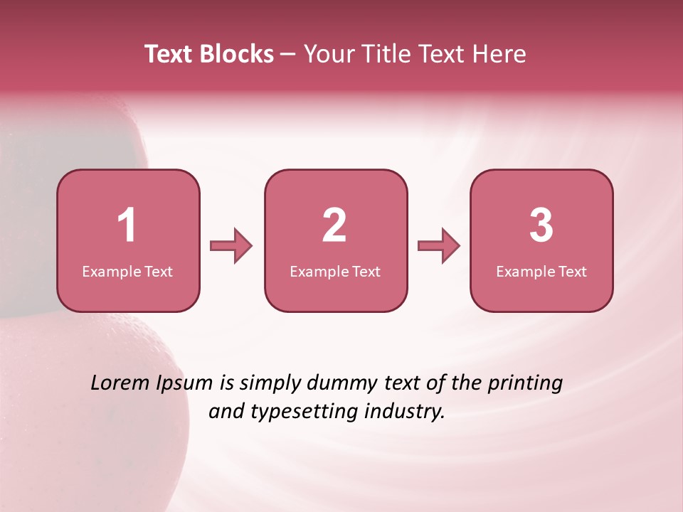 Ripened Background Freshness PowerPoint Template