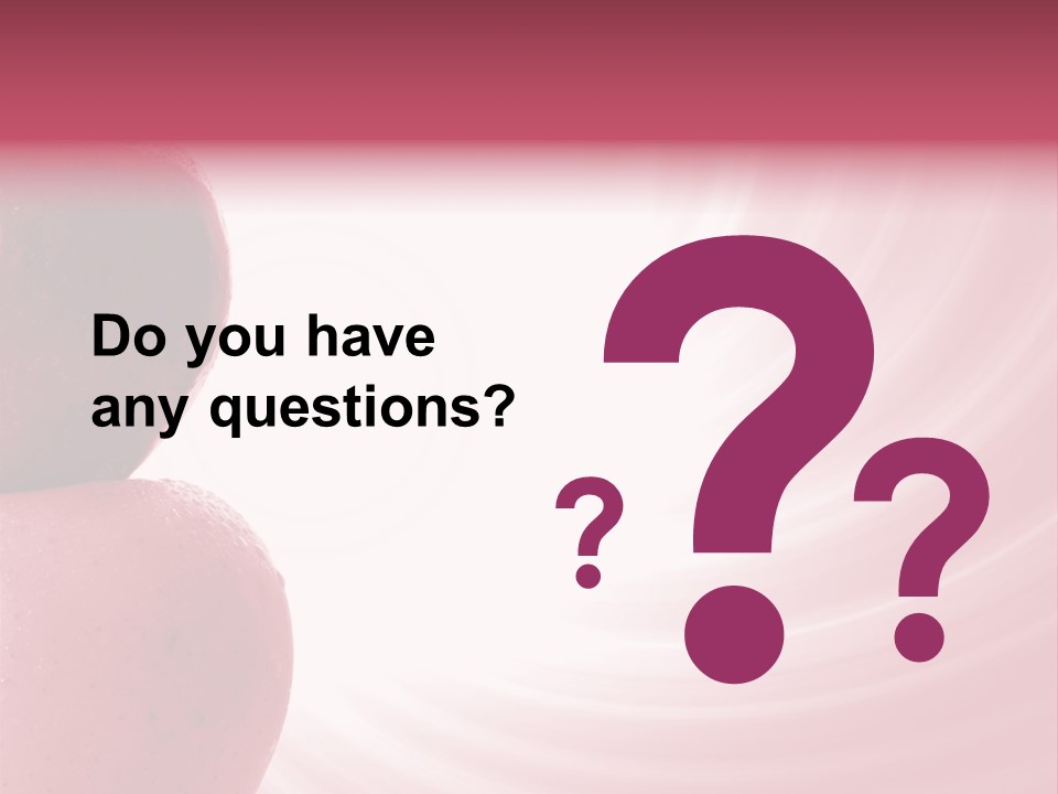 Ripened Background Freshness PowerPoint Template