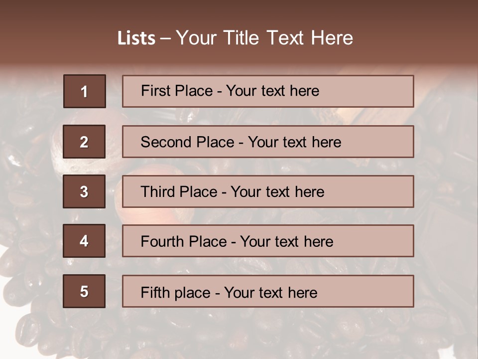 International Stick Diet PowerPoint Template