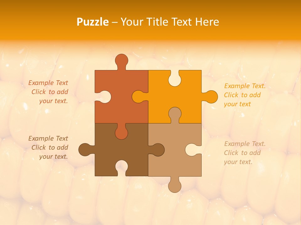 Plant Food Background PowerPoint Template