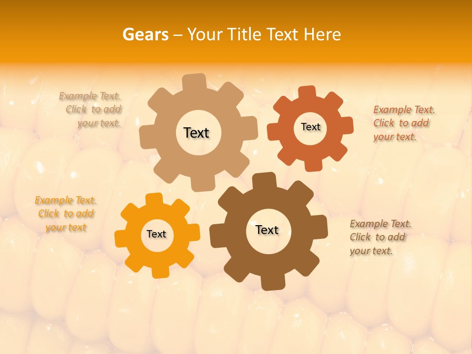 Plant Food Background PowerPoint Template