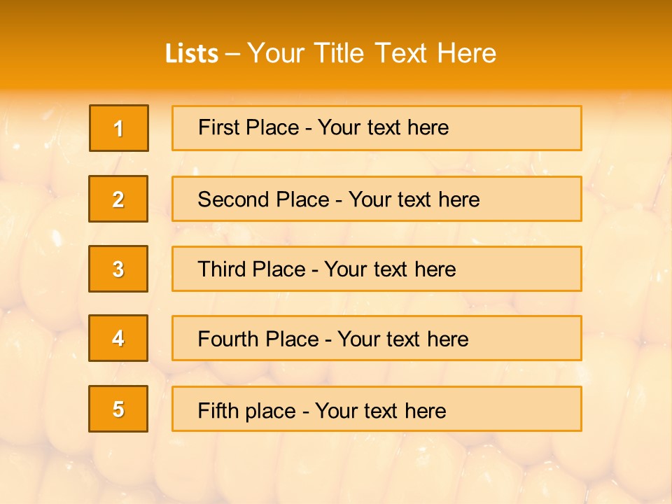 Plant Food Background PowerPoint Template