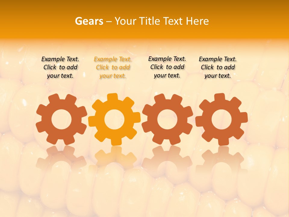 Plant Food Background PowerPoint Template