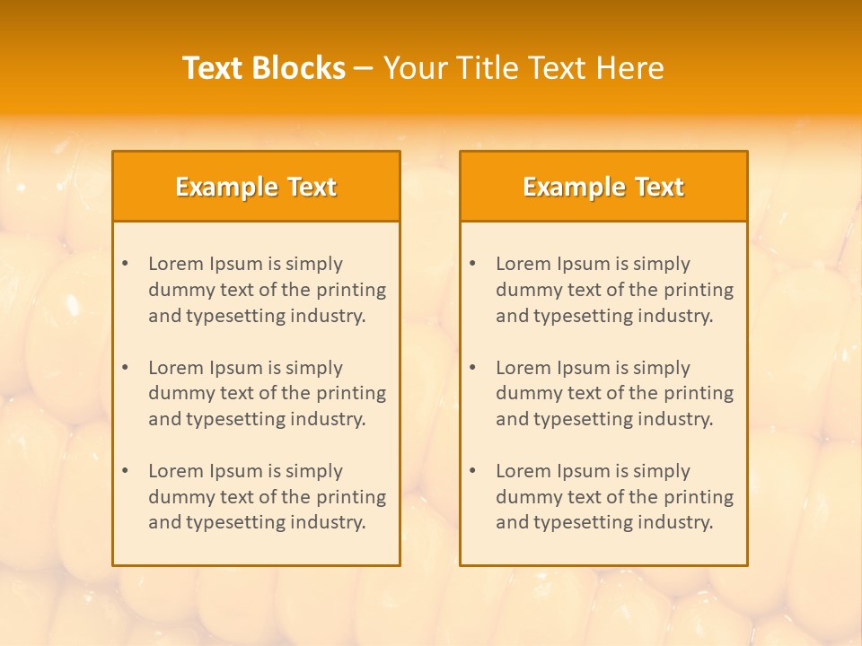 Plant Food Background PowerPoint Template