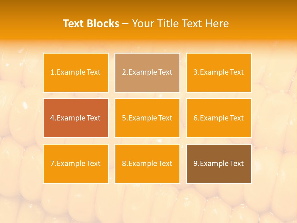 Plant Food Background PowerPoint Template