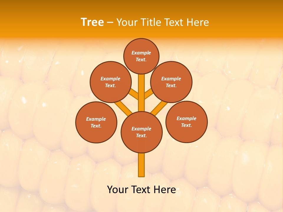 Plant Food Background PowerPoint Template