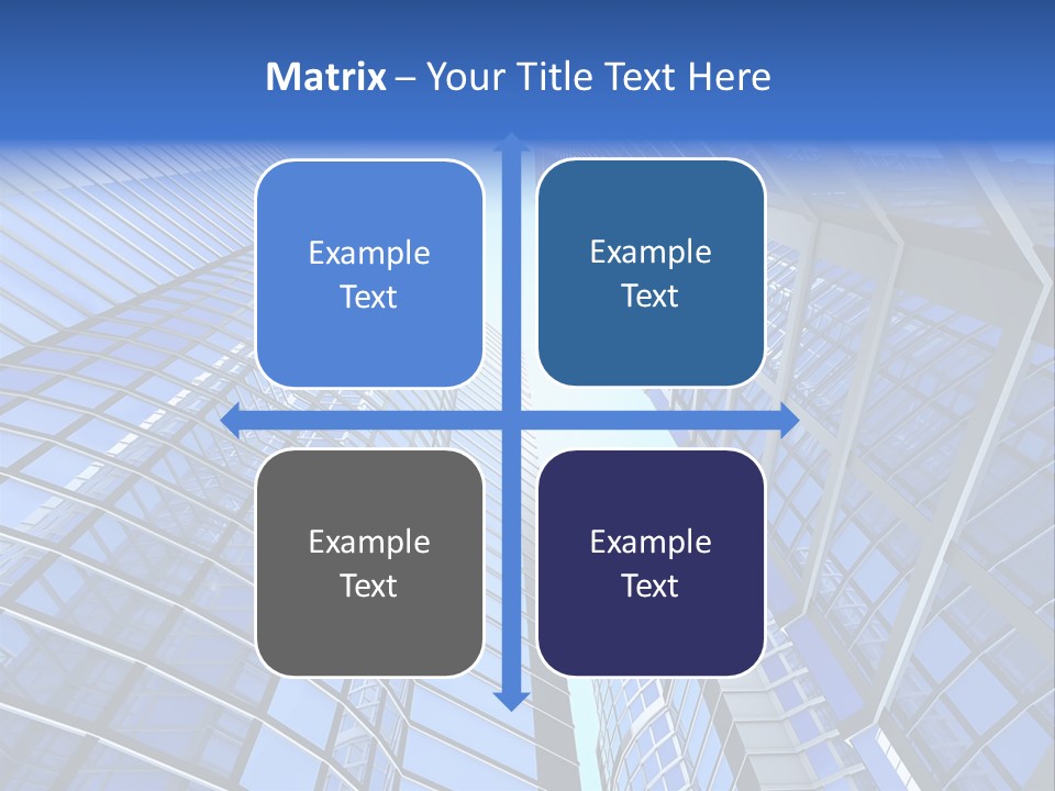 Corporate Sky Office PowerPoint Template