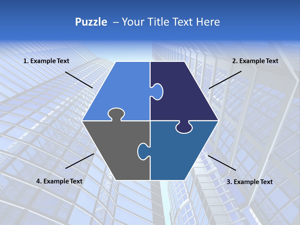 Corporate Sky Office PowerPoint Template