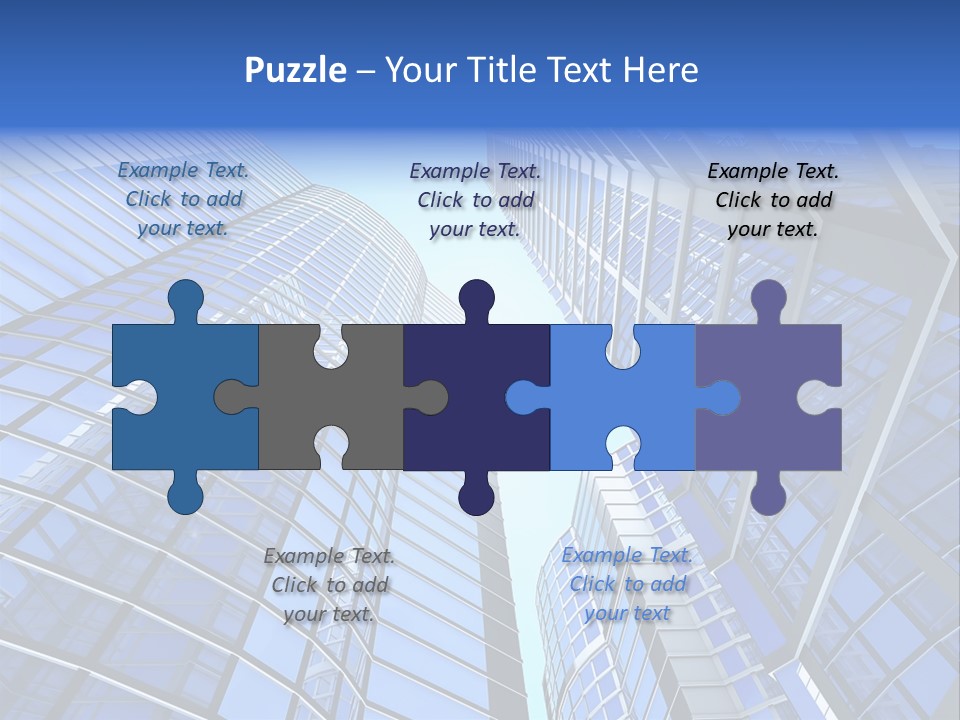 Corporate Sky Office PowerPoint Template