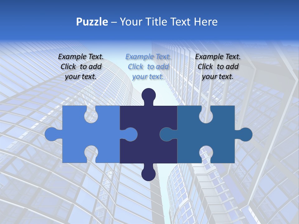 Corporate Sky Office PowerPoint Template