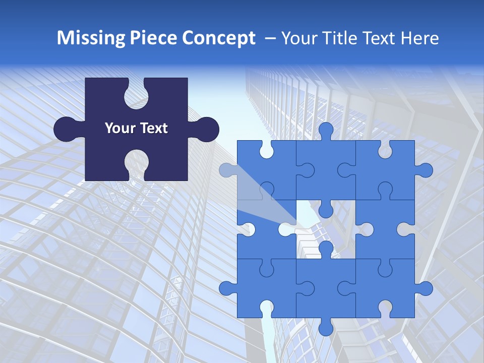 Corporate Sky Office PowerPoint Template