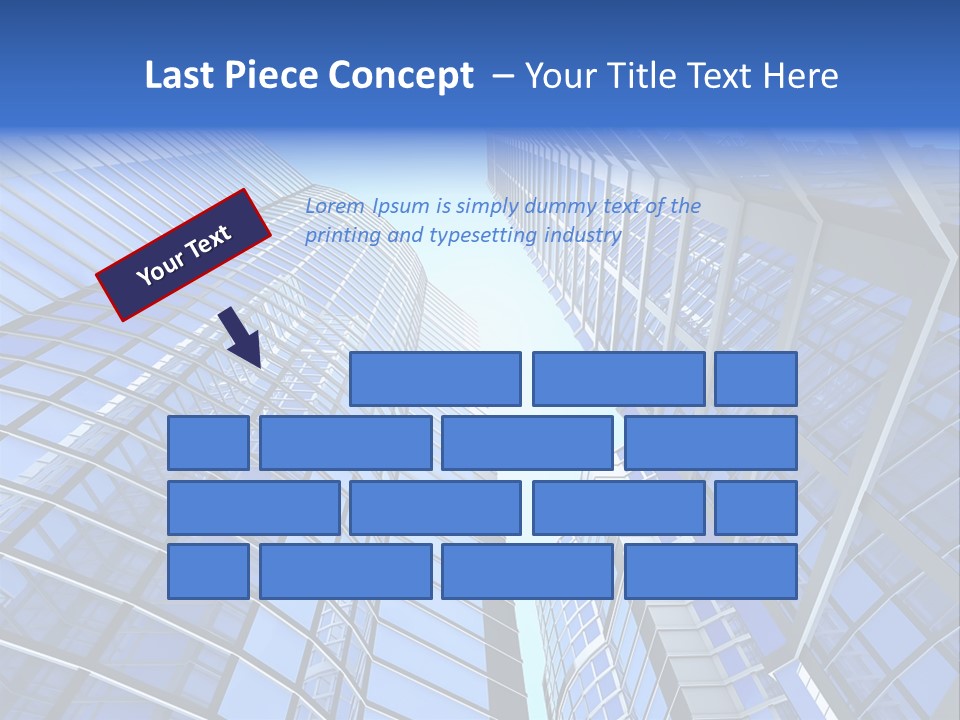 Corporate Sky Office PowerPoint Template