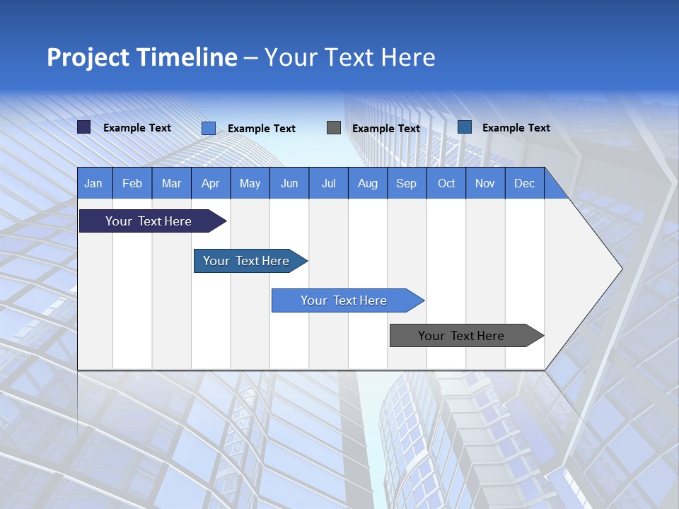 Corporate Sky Office PowerPoint Template