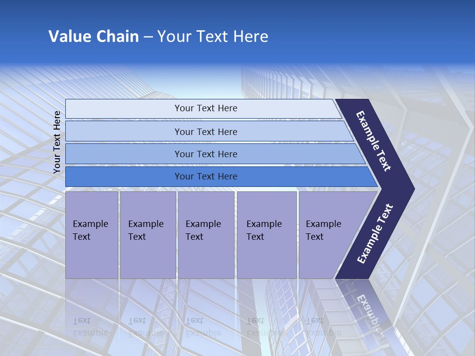 Corporate Sky Office PowerPoint Template