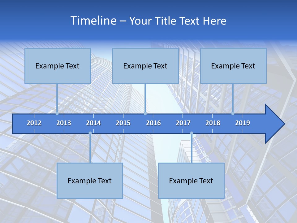 Corporate Sky Office PowerPoint Template