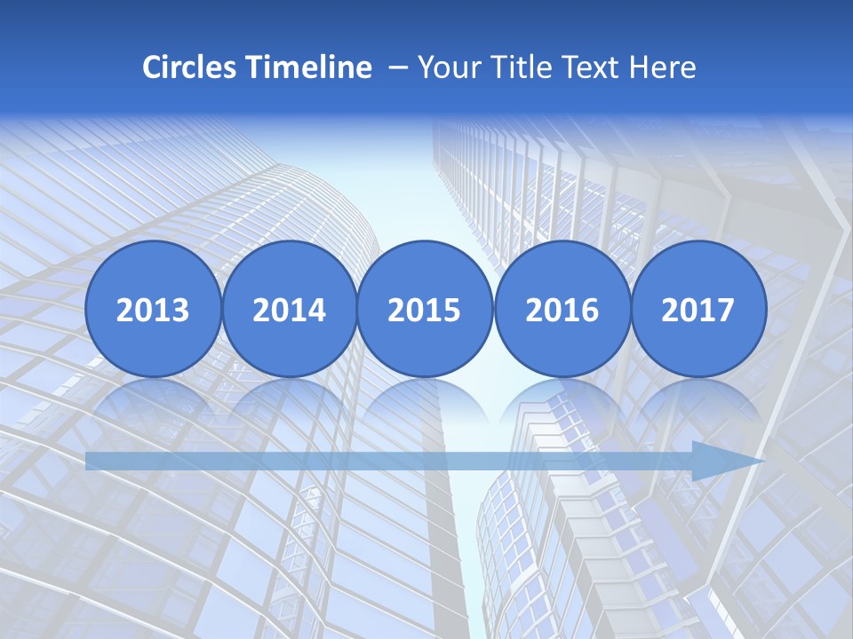 Corporate Sky Office PowerPoint Template