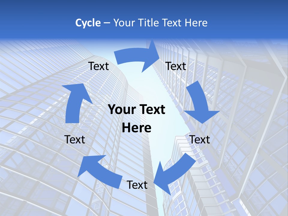 Corporate Sky Office PowerPoint Template