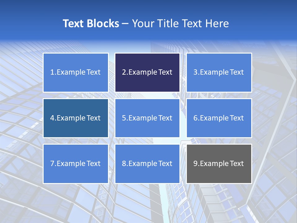 Corporate Sky Office PowerPoint Template