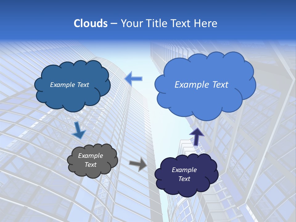 Corporate Sky Office PowerPoint Template