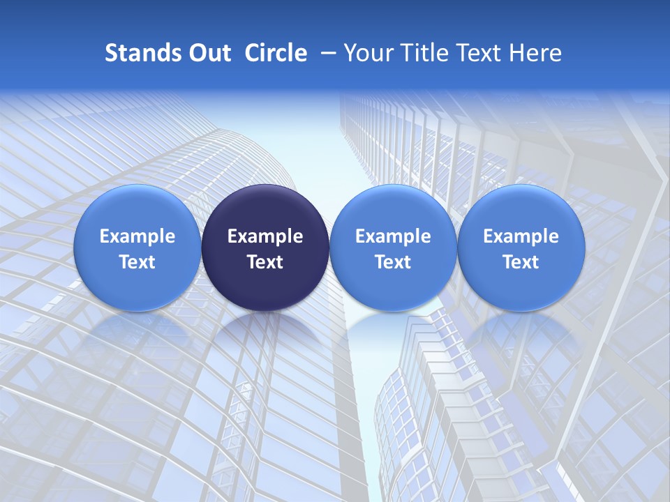 Corporate Sky Office PowerPoint Template