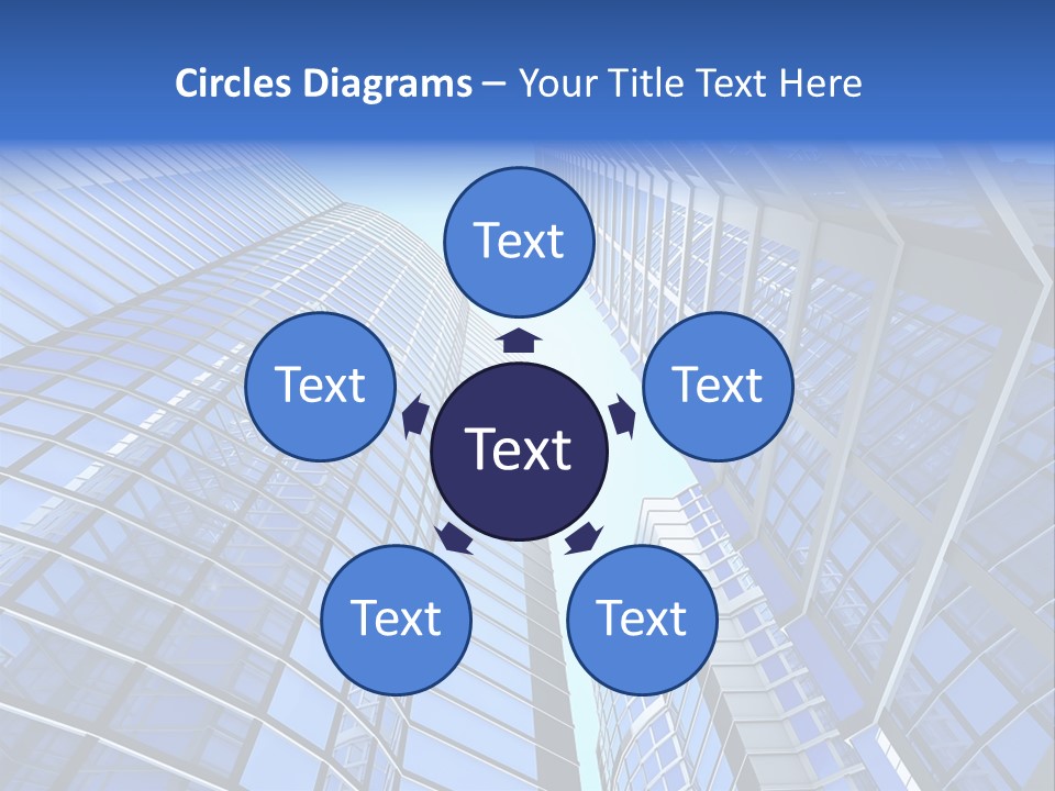 Corporate Sky Office PowerPoint Template