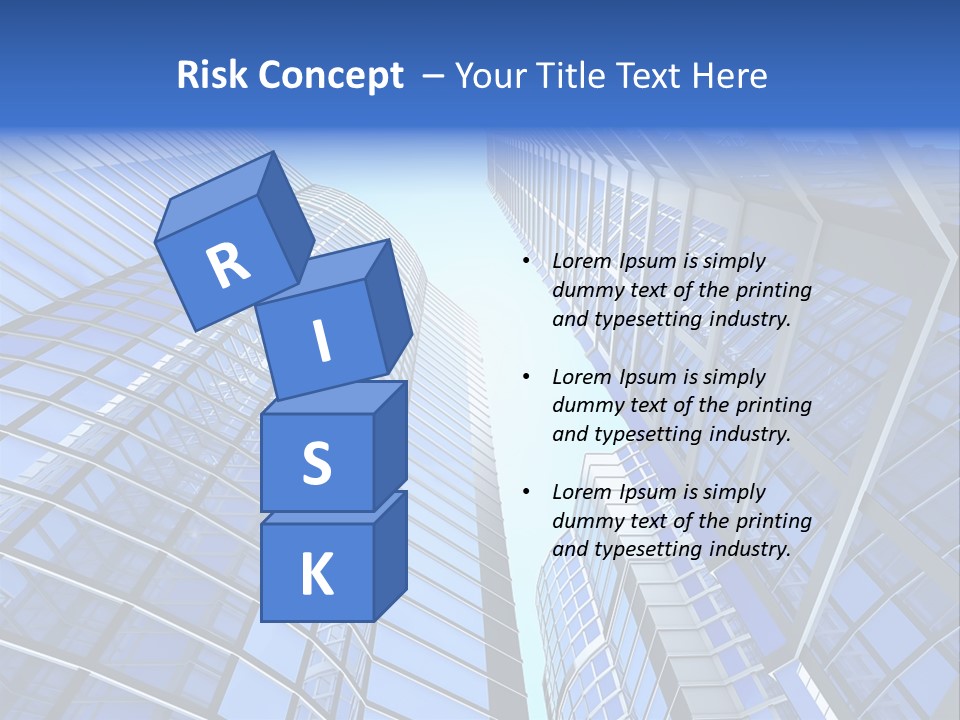 Corporate Sky Office PowerPoint Template