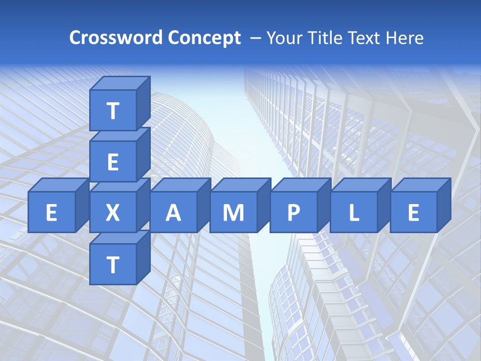 Corporate Sky Office PowerPoint Template