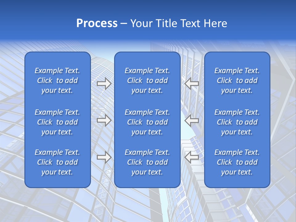 Corporate Sky Office PowerPoint Template