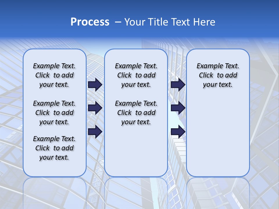 Corporate Sky Office PowerPoint Template