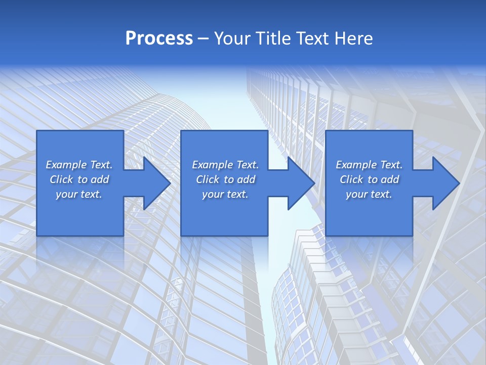 Corporate Sky Office PowerPoint Template