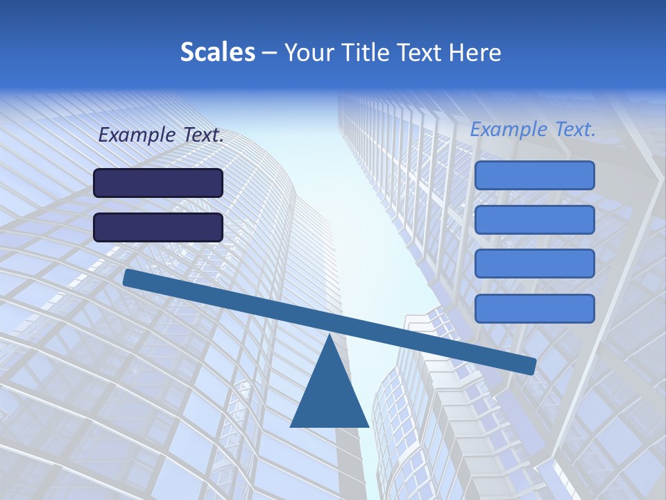 Corporate Sky Office PowerPoint Template