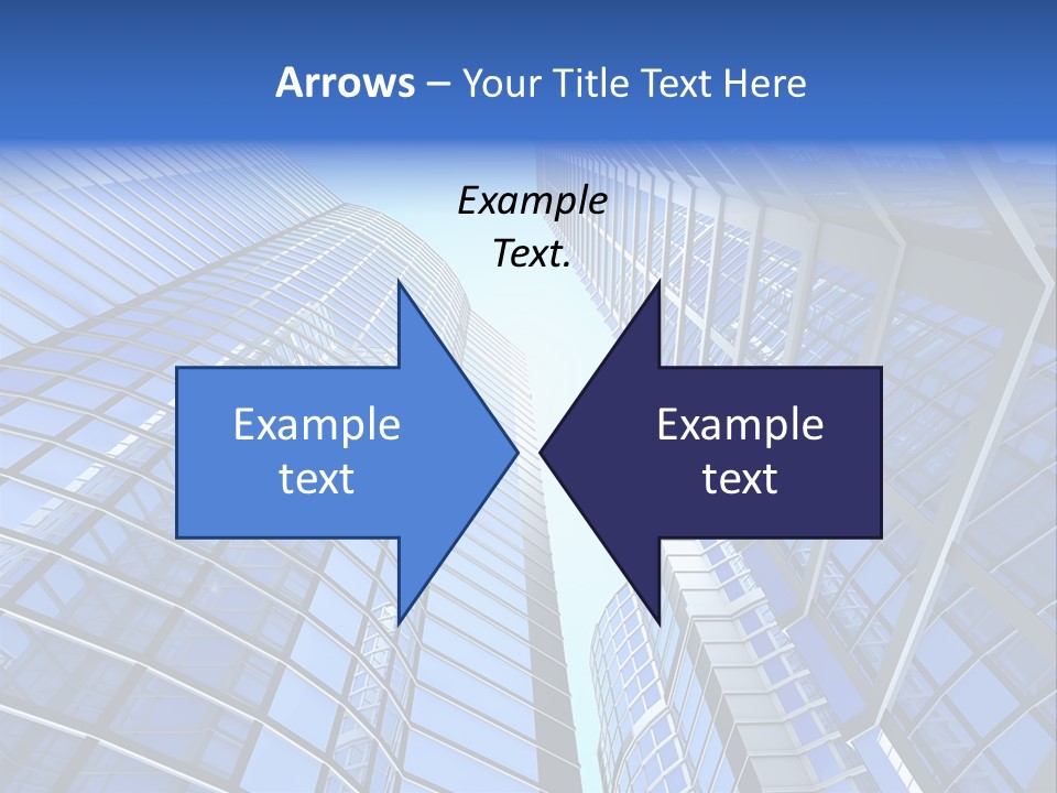 Corporate Sky Office PowerPoint Template