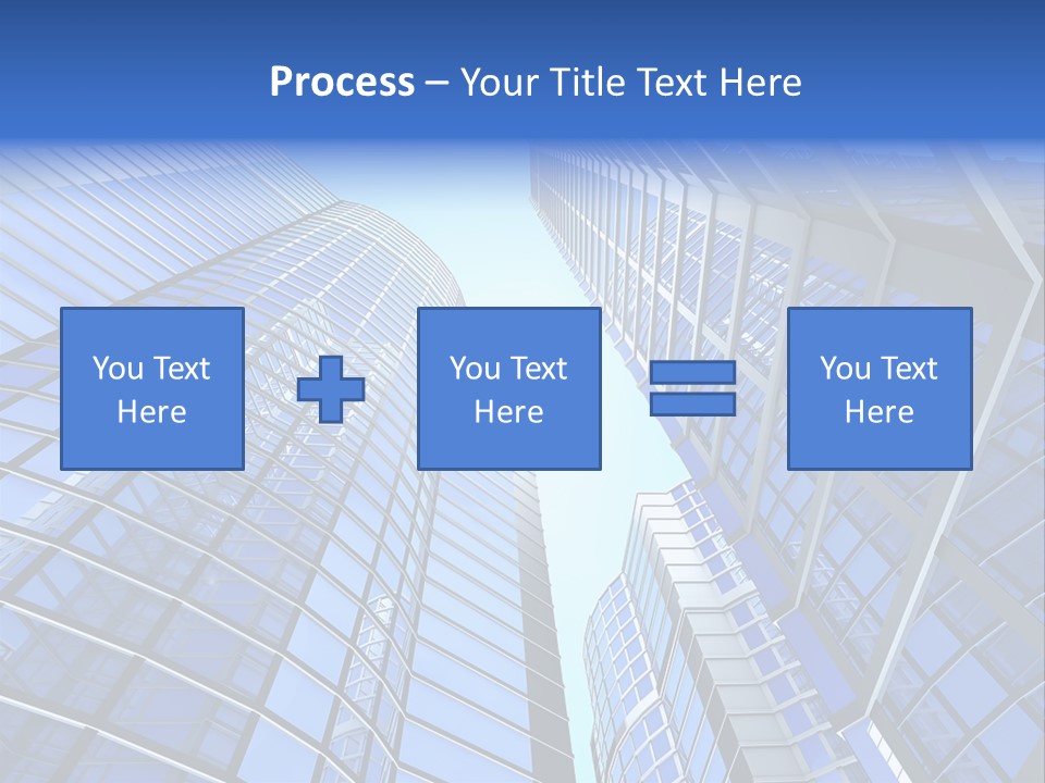 Corporate Sky Office PowerPoint Template
