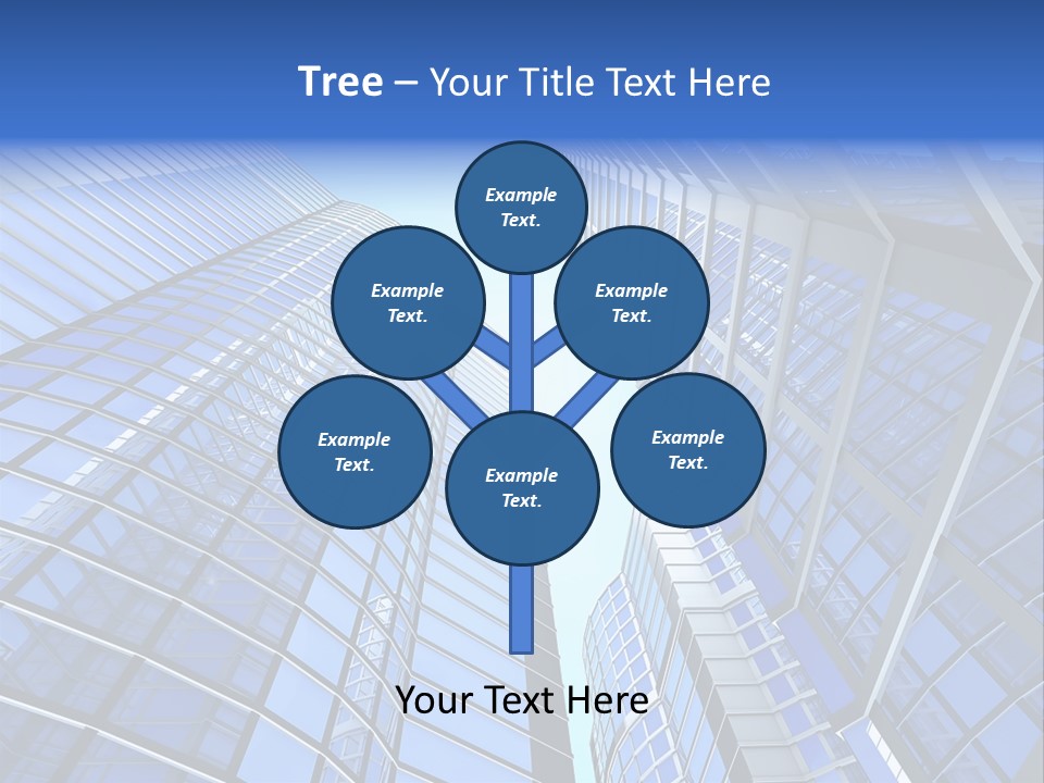 Corporate Sky Office PowerPoint Template