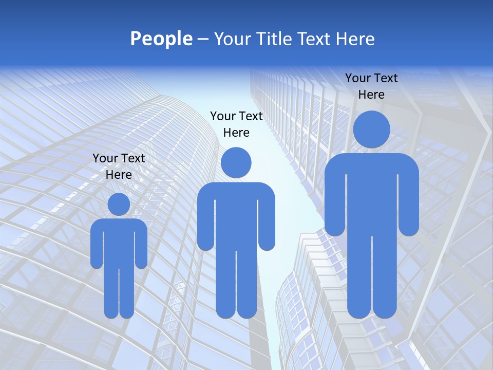 Corporate Sky Office PowerPoint Template