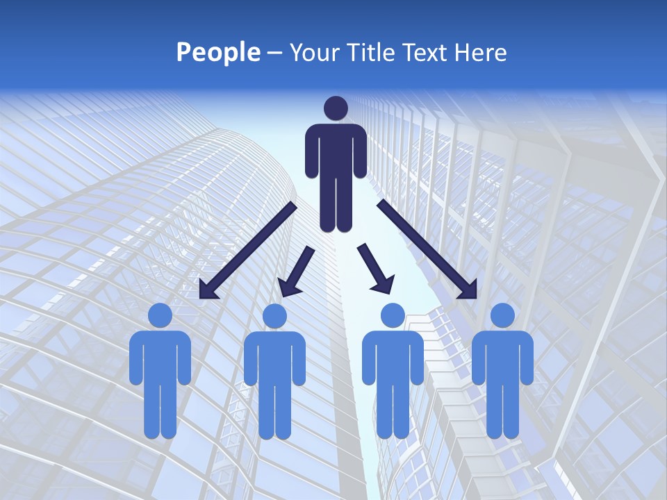 Corporate Sky Office PowerPoint Template