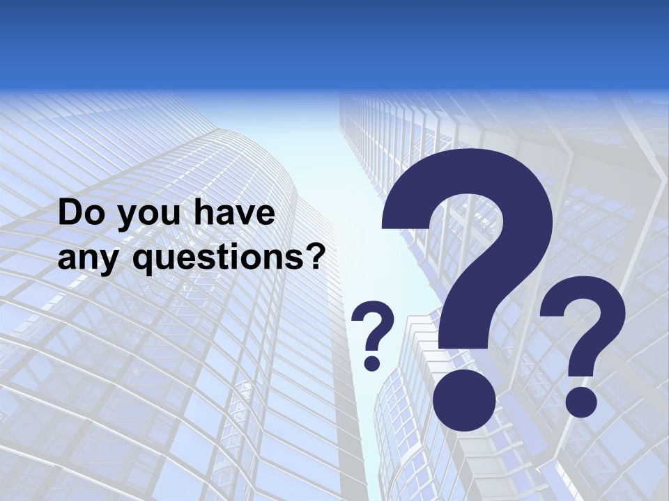 Corporate Sky Office PowerPoint Template