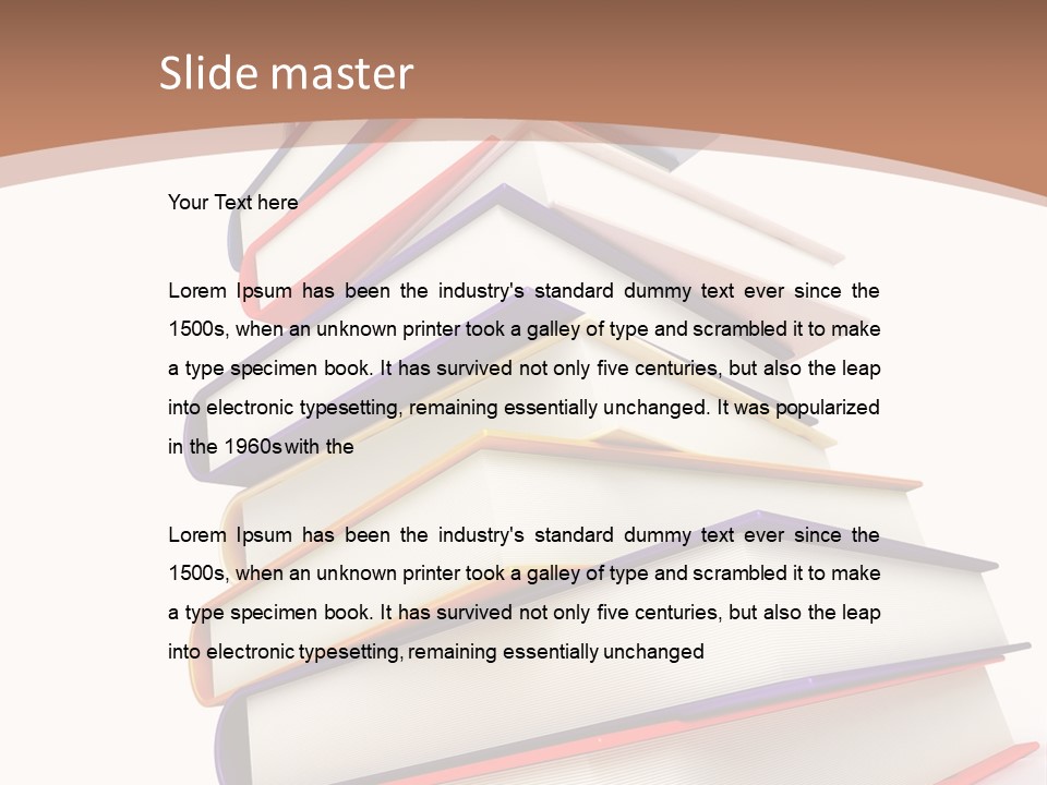 White Document Read PowerPoint Template