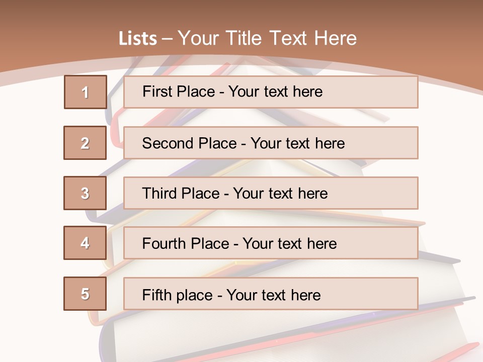 White Document Read PowerPoint Template