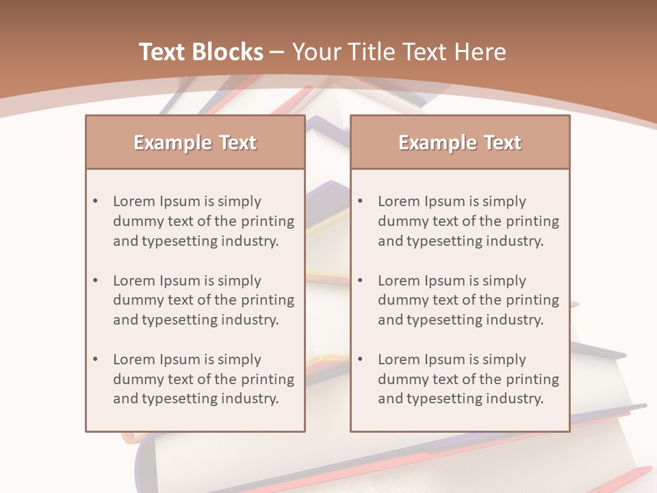 White Document Read PowerPoint Template